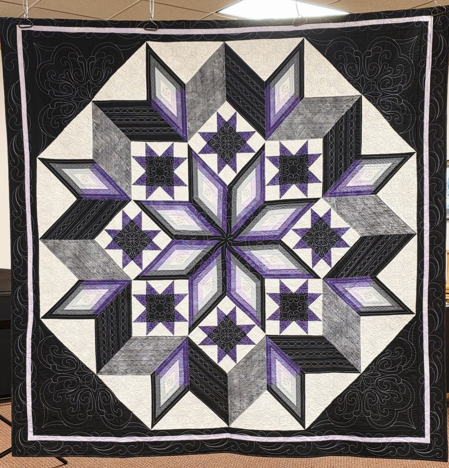 Raffles Pattern Raffle Quilt – Minot Quilt Guild –